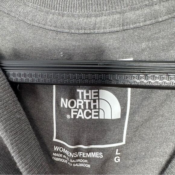 The North Face gray tee size large - Picture 4 of 5